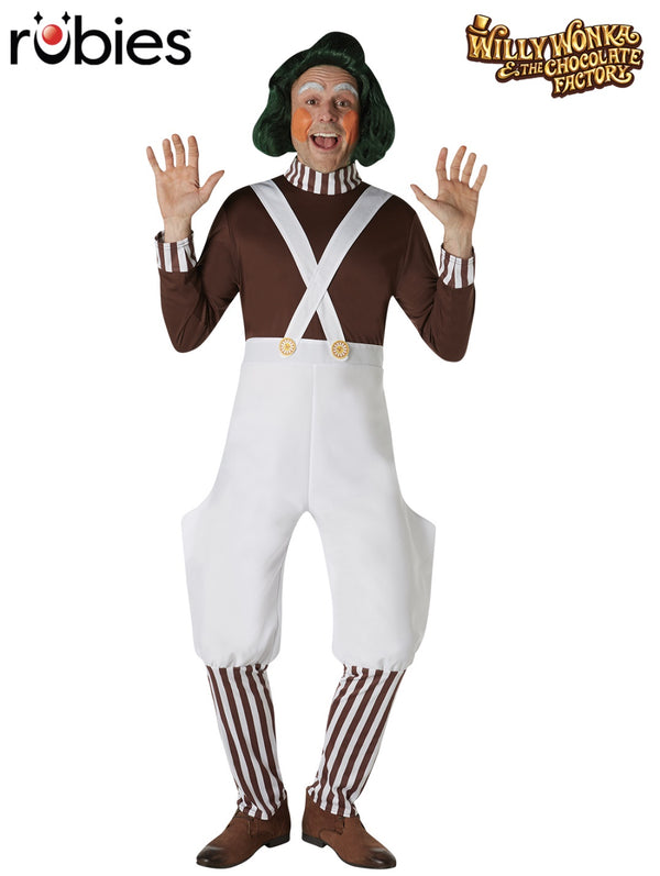 OOMPA LOOMPA DELUXE COSTUME, ADULT